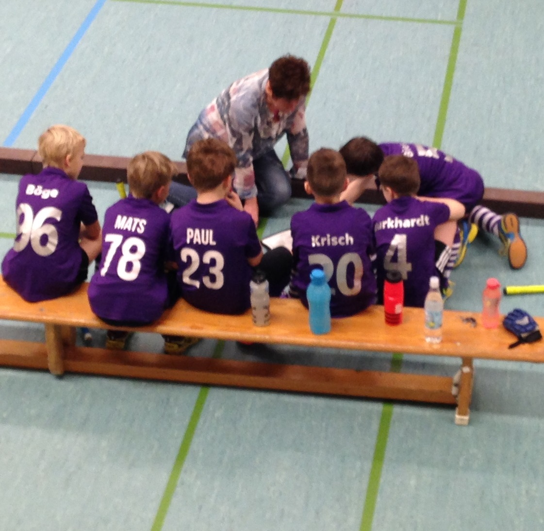 Knaben D knacken die 100 Tore